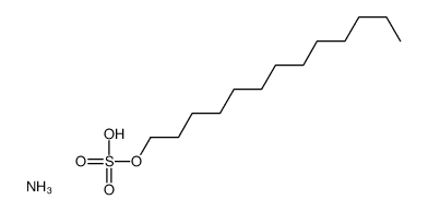 十三烷基硫酸铵结构式