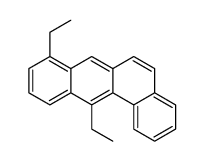 Benz(a)anthracene, 8,12-diethyl-结构式