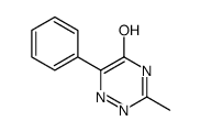 3-甲基-6-苯基-1,2,4-三嗪-5-醇结构式