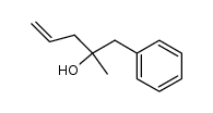 d,l-1-phenyl-2-methyl-4-penten-2-ol结构式