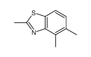 2,4,5-三甲基苯并噻唑结构式