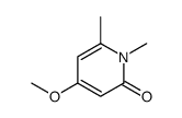 4-methoxy-1,6-dimethylpyridin-2-one Structure