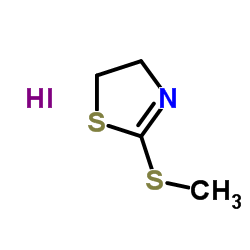 4,5-Dihydro-2-(methylthio)thiazole hydriodide structure