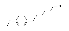 4-((4-methoxybenzyl)oxy)but-2-en-1-ol Structure