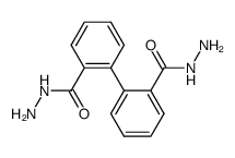 biphenyl-2,2'-dicarbohydrazide Structure