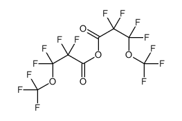 2,2,3,3-Tetrafluoro-3-(trifluoromethoxy)propionic anhydride结构式