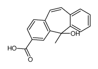 11-hydroxy-11-methyldibenzo[1,3-e:1',2'-f][7]annulene-2-carboxylic acid结构式