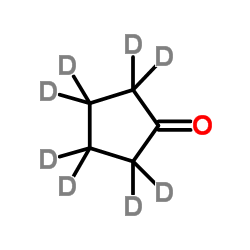 环戊酮-D8结构式