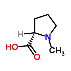 N-甲基-L-脯氨酸结构式