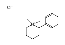 1,1-dimethyl-2-phenylpiperidin-1-ium,chloride Structure