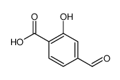 4-formylsalicylic acid Structure