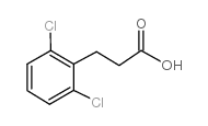 3-(2,6-二氯苯基)丙酸结构式