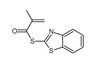 S-(1,3-benzothiazol-2-yl) 2-methylprop-2-enethioate Structure