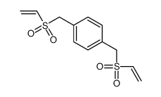 1,4-bis(ethenylsulfonylmethyl)benzene Structure