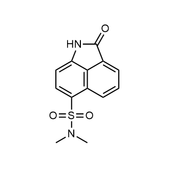 N,N-二甲基-2-氧代-1,2-二氢苯并[cd]吲哚-6-磺酰胺结构式