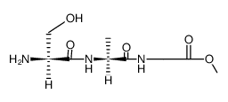 H-Ser-Ala-Gly-OEt Structure