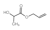 2-羟基丙酸烯丙酯结构式