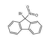 2-Nitro-9-brom-fluoren Structure