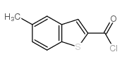 5-甲基-1-苯并噻吩-2-羰酰氯结构式