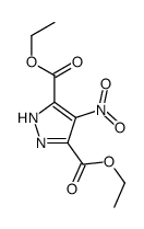 diethyl 4-nitro-1H-pyrazole-3,5-dicarboxylate Structure