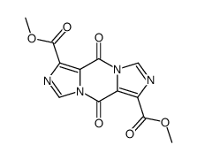 5,10-dioxo-5H,10H-diimidazo[1,5-a;1',5'-d]pyrazine-1,6-dicarboxylic aciddimethyl ester结构式