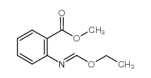 2-[(乙氧基亚甲基)氨基]苯甲酸甲酯结构式