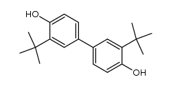3,3'-di-tert-butyl-[1,1'-biphenyl]-4,4'-diol Structure
