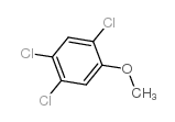 2,4,5-三氯苯甲醚结构式