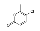 5-chloro-6-methylpyran-2-one结构式