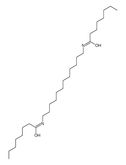 N-[12-(octanoylamino)dodecyl]octanamide结构式