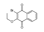 2-bromo-3-ethoxynaphthalene-1,4-dione Structure