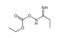 (1-aminopropylideneamino) ethyl carbonate Structure