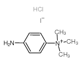 (4-氨基苯基)三甲基碘化铵盐酸盐结构式