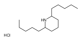 2,6-dipentylpiperidine,hydrochloride结构式