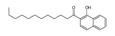 1-(1-hydroxynaphthalen-2-yl)dodecan-1-one结构式