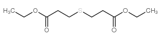 Propanoic acid,3,3'-thiobis-, 1,1'-diethyl ester Structure