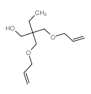 2,2-双(烯丙氧基甲基)-1-丁醇结构式