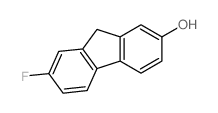 9H-Fluoren-2-ol,7-fluoro-结构式