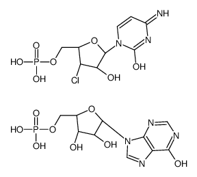 poly(2'-chloro-2'-deoxyinosinic acid).polycytidylic acid结构式