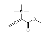 methyl 2-trimethylsilylbuta-2,3-dienoate结构式