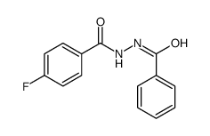 N'-Benzoyl-4-fluorobenzohydrazide结构式
