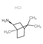 (1R,2s)-(+)-冰片胺盐酸盐结构式
