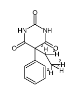 pentobarbital-d5 Structure