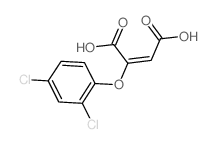 Fumaric acid,(2,4-dichlorophenoxy)- (8CI)结构式