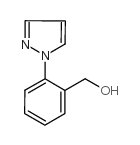 2-(1-Pyrazolyl)benzyl Alcohol Structure