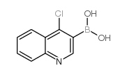 4-氯喹啉-3-硼酸结构式