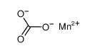 manganese(II) carbonate结构式