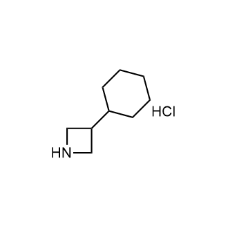 3-环己基氮杂环丁烷盐酸盐结构式