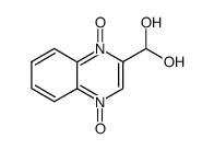 2-(dihydroxymethyl)quinoxaline 1,4-dioxide Structure