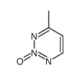 4-methyl-2-oxidotriazin-2-ium结构式